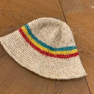 Colorful Striped Crochet Hat
